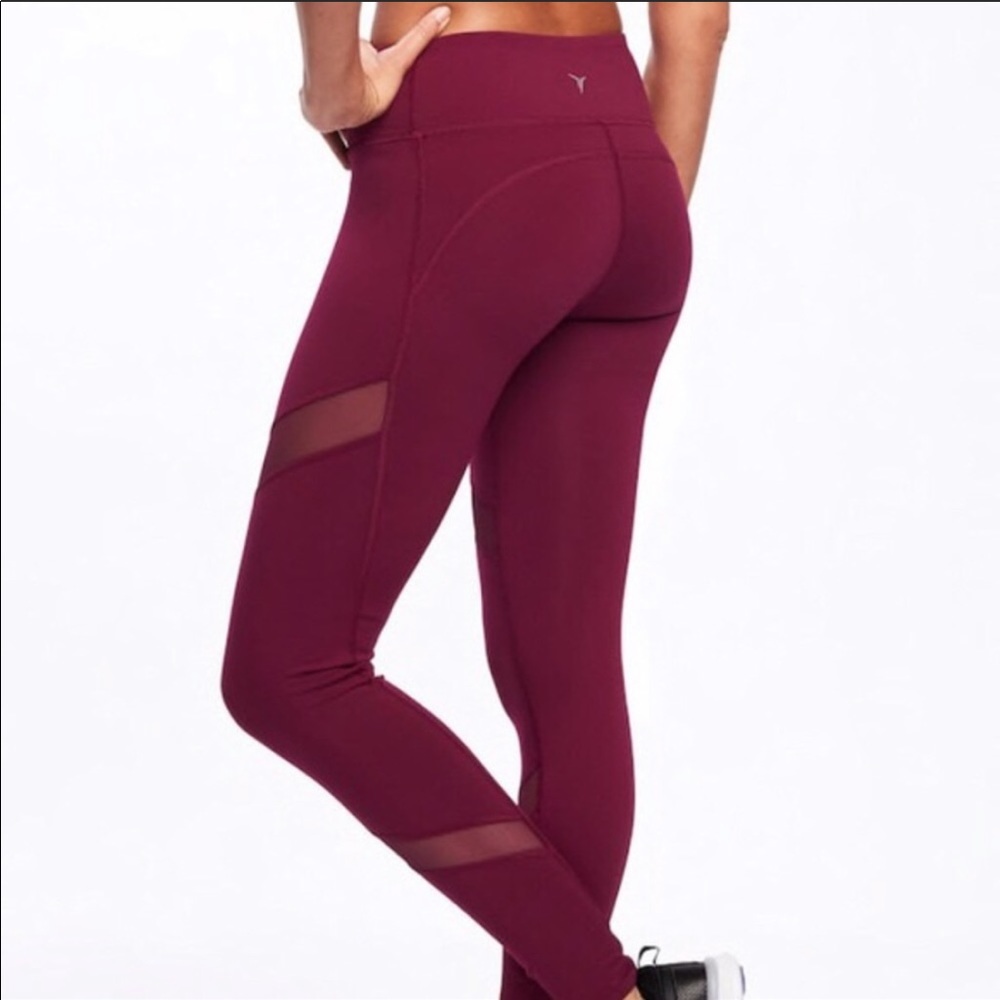 Maroon Leggings